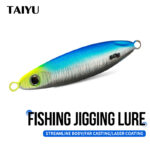 Taiyu 20g 30g 40g 60g Metal Jig Fishing Lure Micro Jigging Lures Sinking Wobblers Jigs For