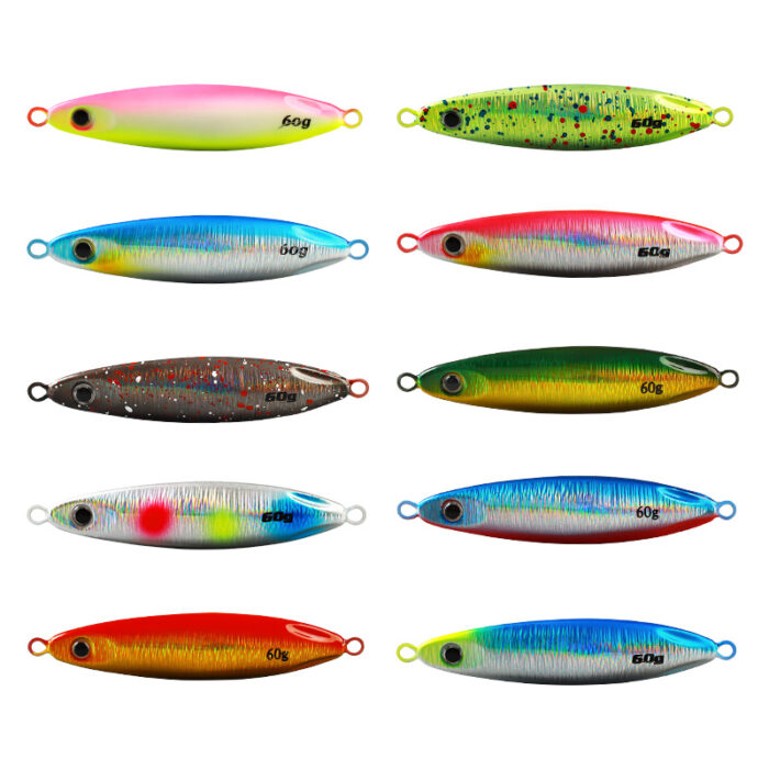 Taiyu 20g 30g 40g 60g Metal Jig Fishing Lure Micro Jigging Lures Sinking Wobblers Jigs For 3