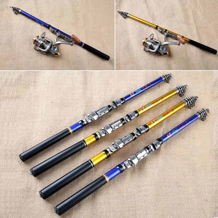 1 5m 1 8m 2 1m 2 4m 2 7m 3m Carbon Material Spinning Retractable Telescopic 1