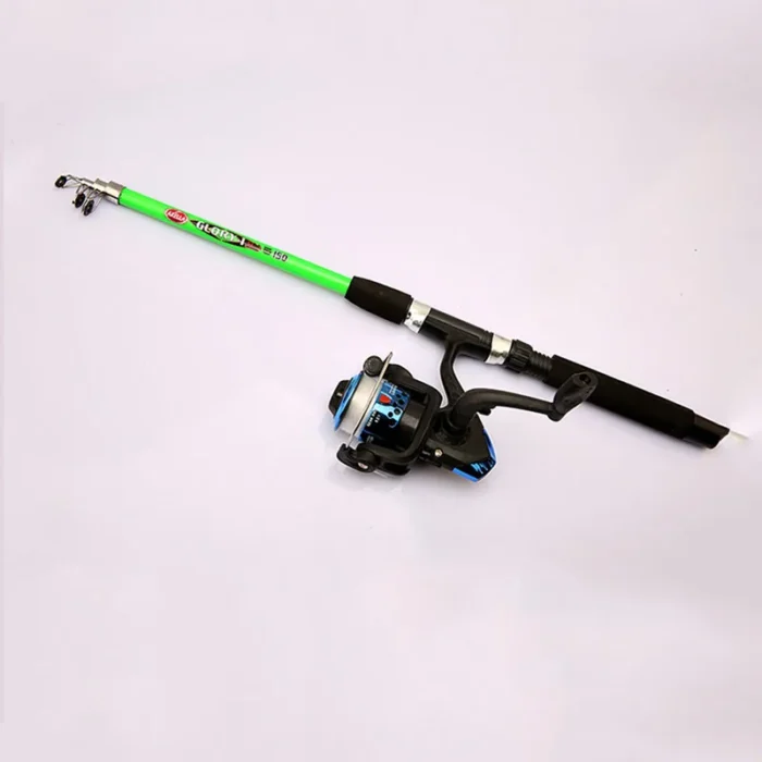 1 5m 1 8m Portable Telescopic Fishing Rod Carp Fishing Rod Feeder Hard Frp Carbon Fiber 2