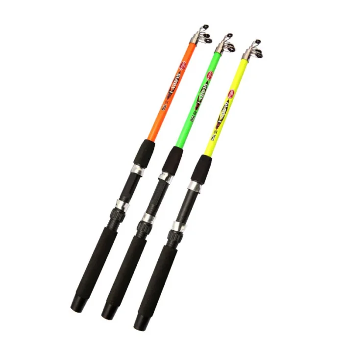 1 5m 1 8m Portable Telescopic Fishing Rod Carp Fishing Rod Feeder Hard Frp Carbon Fiber 3