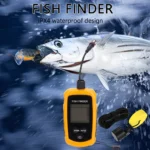 100m Portable Fish Finders 45 Degrees Handheld Fish Finder Ipx4 Waterproof Lcd Display For Ocean River 2