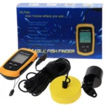 100m Portable Fish Finders 45 Degrees Handheld Fish Finder Ipx4 Waterproof Lcd Display For Ocean River 5