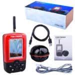 100m Portable Sonar Fish Finders Fishing Lure Echo Sounder Fishing Finder Alarm Transducer Lake Sea Fishing 5