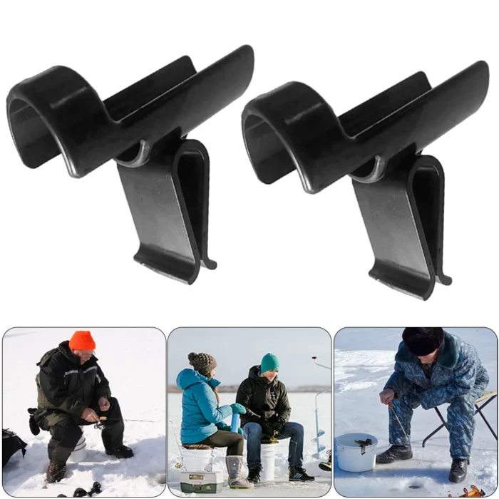 2 Pcs Fishing Rod Storage Rack Holder Fishing Rod Rack Multifunctional Bucket Rod Holder Fishing Rod 1