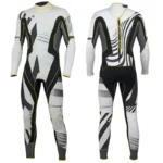 3mm Neoprene Men Wetsuit Swimming Surfing Scuba Diving Snorkeling Warm One Piece Long Sleeved Swimsuit Front