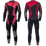 3mm Neoprene Men Wetsuit Swimming Surfing Scuba Diving Snorkeling Warm One Piece Long Sleeved Swimsuit Front 3