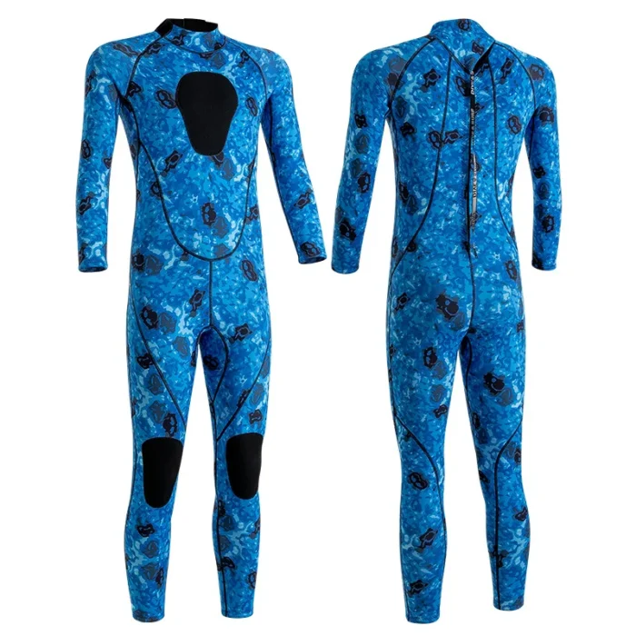 3mm Neoprene Wetsuit Men Surf Scuba Diving Suit Equipment Underwater Fishing Spearfishing Kitesurf Clothing Wet Suit 1