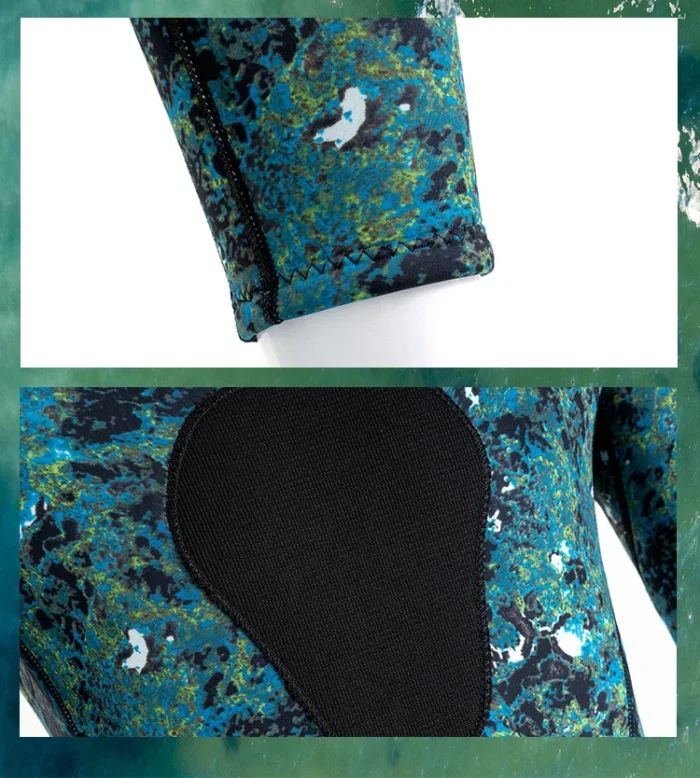 3mm Neoprene Wetsuit Men Surf Scuba Diving Suit Equipment Underwater Fishing Spearfishing Kitesurf Clothing Wet Suit 5