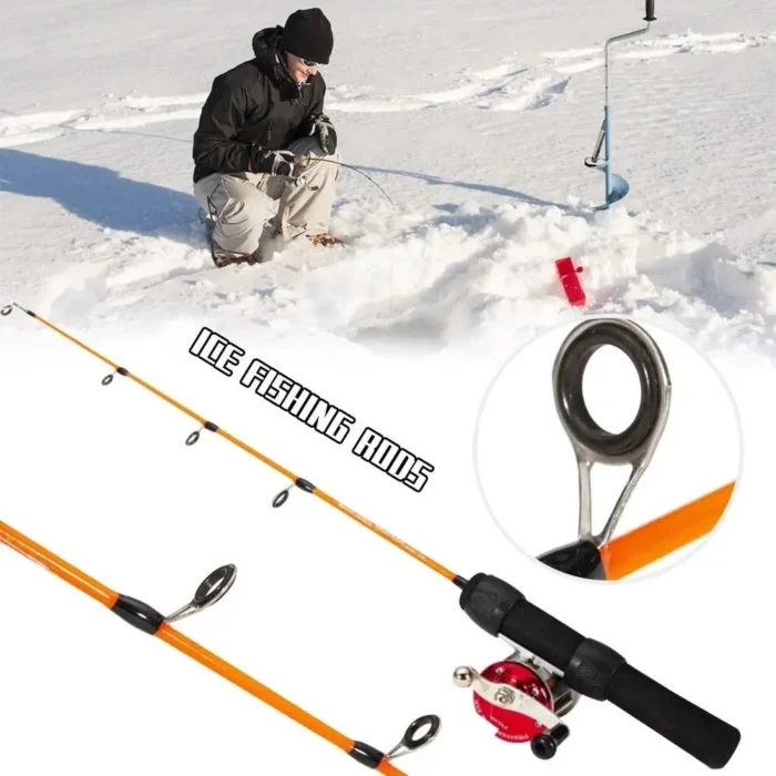 50cm Ultralight Fishing Rod Accessories Portable Tackle Fishing Tools Winter Fishing Rod Spinning Rod Ice Fishing