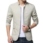 Aemape Brand Bomber Jacket Men Stand Collar Mens Jacket Slim Fit Mens Blazer Casual Jackets Male 1