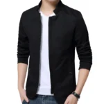 Aemape Brand Bomber Jacket Men Stand Collar Mens Jacket Slim Fit Mens Blazer Casual Jackets Male 3