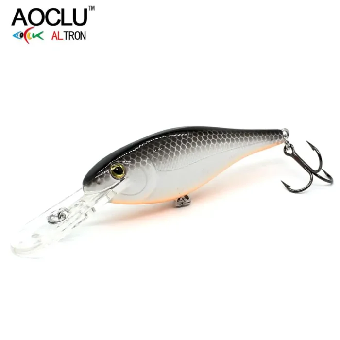 Aoclu Floating Minnow 70mm 8 8g Hard Bait Crank Deep Diver Depth 1 5 3 3m