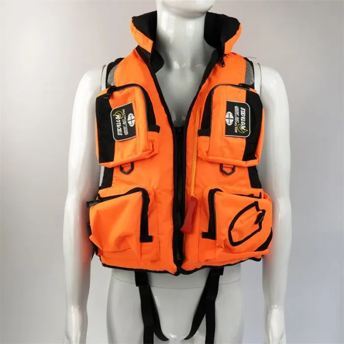 Adult Life Jacket Adjustable Buoyancy Aid Swimming Boating Sailing Fishing Water Sports Safety Life Man Jacket 2