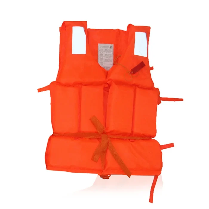 Adult Orange Life Jacket Vest Outdoor Swimming Sailing Drifting Surfing Boating Water Sports Safety Vest Survival