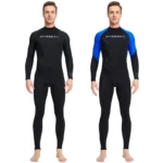 Adult Surfing Wetsuit Men S Nylon Sunscreen Fabric Swimwear Diving Suit Nylon Full Wetsuit Diving Snorkeling 1