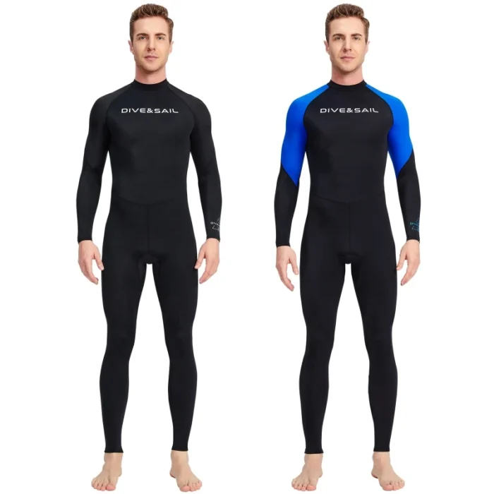 Adult Surfing Wetsuit Men S Nylon Sunscreen Fabric Swimwear Diving Suit Nylon Full Wetsuit Diving Snorkeling 1