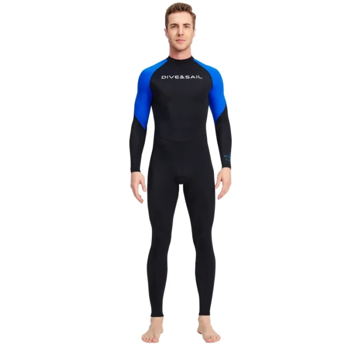 Adult Surfing Wetsuit Men S Nylon Sunscreen Fabric Swimwear Diving Suit Nylon Full Wetsuit Diving Snorkeling