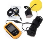 Alarm 100m Portable Sonar Fish Finders 45 Degrees Sonar Coverage Echo Sounder Alarm Transducer Lake Sea 4