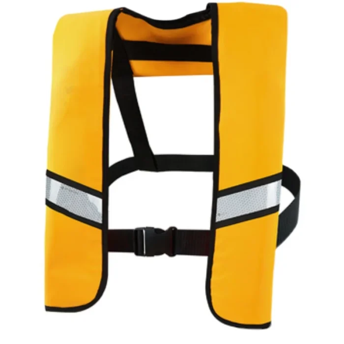 Automatic Inflatable Life Jacket With Reflective Tape Portable Marine Professional Large Buoyancy Adult Fishing Life Vest 1