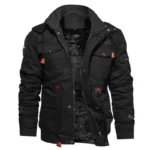 Autumn And Winter Men Trendy Jackets Military Coats Multi Pocket Jackets High Quality Male Cotton Casual 1