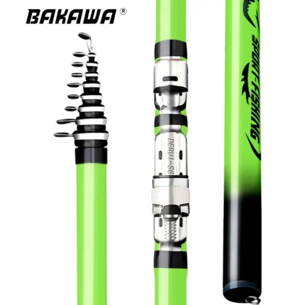 Bakawa Telescopic Fishing Rod 3 6 4 5 5 4 6 3m High Ultra Light Carbon