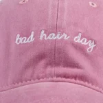 Bad Hair Day Embroidered Washed Snapback Baseball Cap Hip Hop Hat Man Vintage Dad Hats For 5