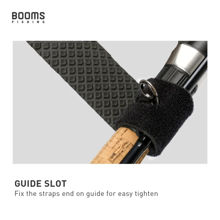 Booms Fishing Rs3 Lure Fishing Rod Holder Belt Strap With Rod Tie Suspenders Wrap Fishing Tackle 2