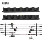 Booms Fishing Wv5 Horizontal 6 Rod Rack Fishing Rod Holder Pole Storage Tool Wall Mount Modular