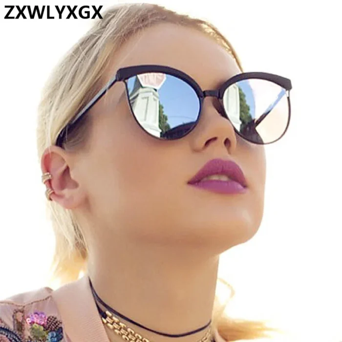 Brand Designer Sunglasses Women Luxury Plastic Sun Glasses Classic Retro Cat Eye Outdoor Oculos De Sol