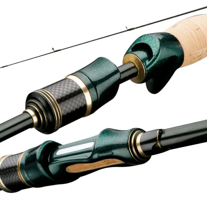 Cemreo Spinning Casting Carbon Fishing Rod 4 5 Sections 1 8m 2 1m 2 4m Portable 1