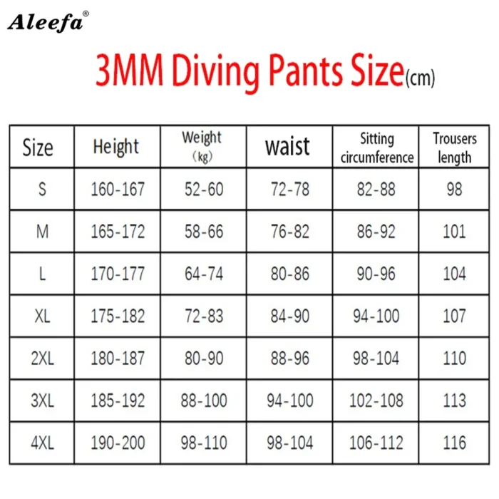 Diving Suit 3mm Men Wetsuit Neoprene Underwater Kitesurf Surf Surfing Spearfishing Jacket Pants Clothes Wet 4