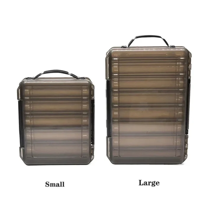 Double Sided Road Sub Box Fishing Gear Portable Accessory Storage Box Fishing Bait Box Mino Hard 1