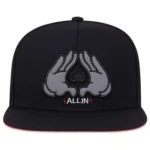 Fashion All In Embroidery Baseball Cap Brooklyn Black Cotton Hip Hop Snapback Hat For Men Women 1