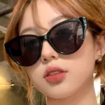 Fashion Sexy Cat Eye Triangle Sunglasses Retro Female Eyewear Uv400 Sun Glasses Polarized Streetwear Trending Ladies 1