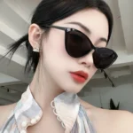 Fashion Sexy Cat Eye Triangle Sunglasses Retro Female Eyewear Uv400 Sun Glasses Polarized Streetwear Trending Ladies 4