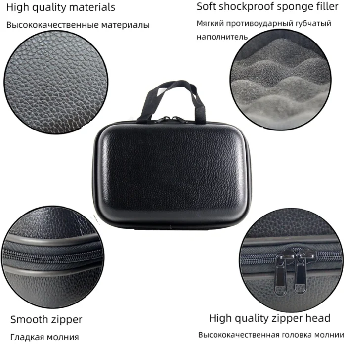 Fishing Bag Spinning Reel Case Cover Leather Fishing Reel Bag Shockproof Waterproof Fishing Tackle Storage Case 4