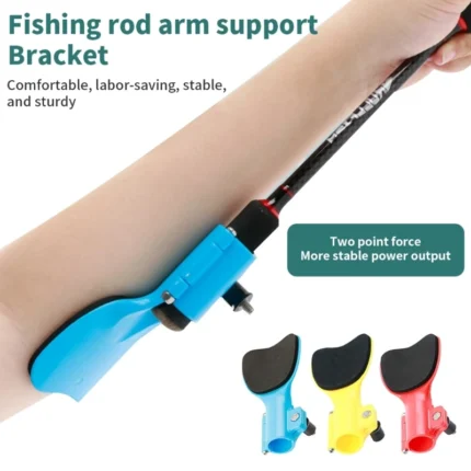 Fishing Rod Arm Support Bracket Spinning Rod Arm Protector Fishing Rod Holder Rest Stand Wrist Support