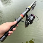 Fishing Rod And Reel Set Superhard Telescopic Fishing Rod 1 8 3 6m Spinning Reel 1000 4