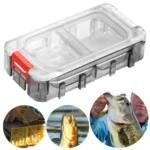 Fishing Tackle Box Double Side Fishing Tackle Box Fishing Hardware Toolbox Waterproof Tool Box Clear Fishing 1