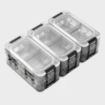 Fishing Tackle Box Double Side Fishing Tackle Box Fishing Hardware Toolbox Waterproof Tool Box Clear Fishing 2