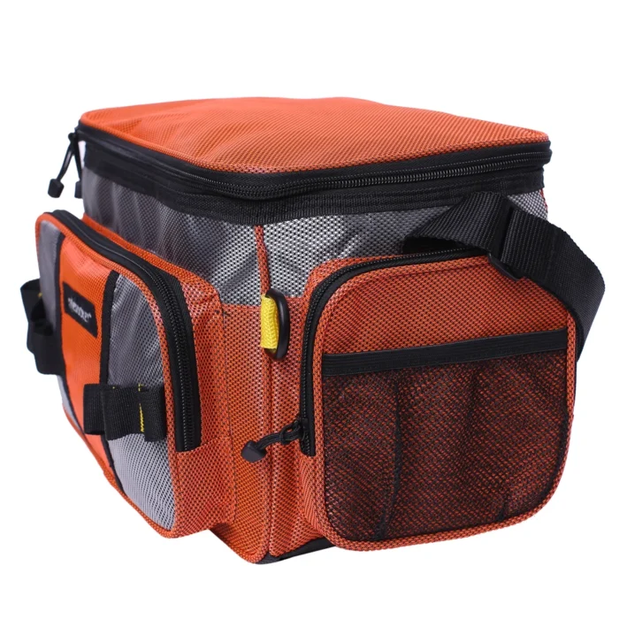 Fishing Tackle Box Storage Bag Soft Sided Saltwater Resistant Multi Purpose Fishing Gear Bags 3