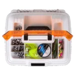 Flambeau Outdoors T4p Pro Multi Loader Fishing Tackle Box White Orange 33 5 Inches Long Plastic 5