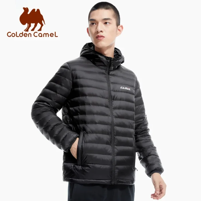 Golden Camel Women Men Down Jacket Camping Trekking Ultralight Winter Coat Packable Waterproof Thermal Outerwear Windbreaker