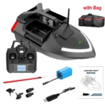 Gps Fishing Bait Boat 500m Rc Bait Boat Dual Motor Fish Finder 2kg Loading Support Automatic 1