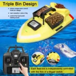 Gps Fishing Bait Boat 500m Remote Control Bait Boat Dual Motor Fish Finder 2kg Loading Support 2