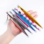 Goture 80g 160g 200g Jig Fishing Lure Set Fast Sinking Jigging Lure Double Hooks High Quality