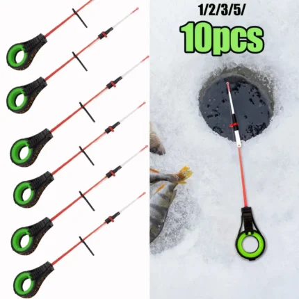 Ice Winter Fishing Tackle Ice Fishing Rod Abs Outdoor Portable Winter Fishing Rod Waterproof Fishing Pole