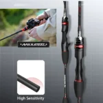 Kastking Max Steel Light Spinning Casting Fishing Rod With 24 Ton Carbon Fiber Sic Rings 1 1