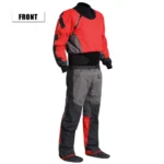 Kayak Dry Suit For Men 3 Layer Waterproof Fabric Drysuit With Latex On Neck And Wrist